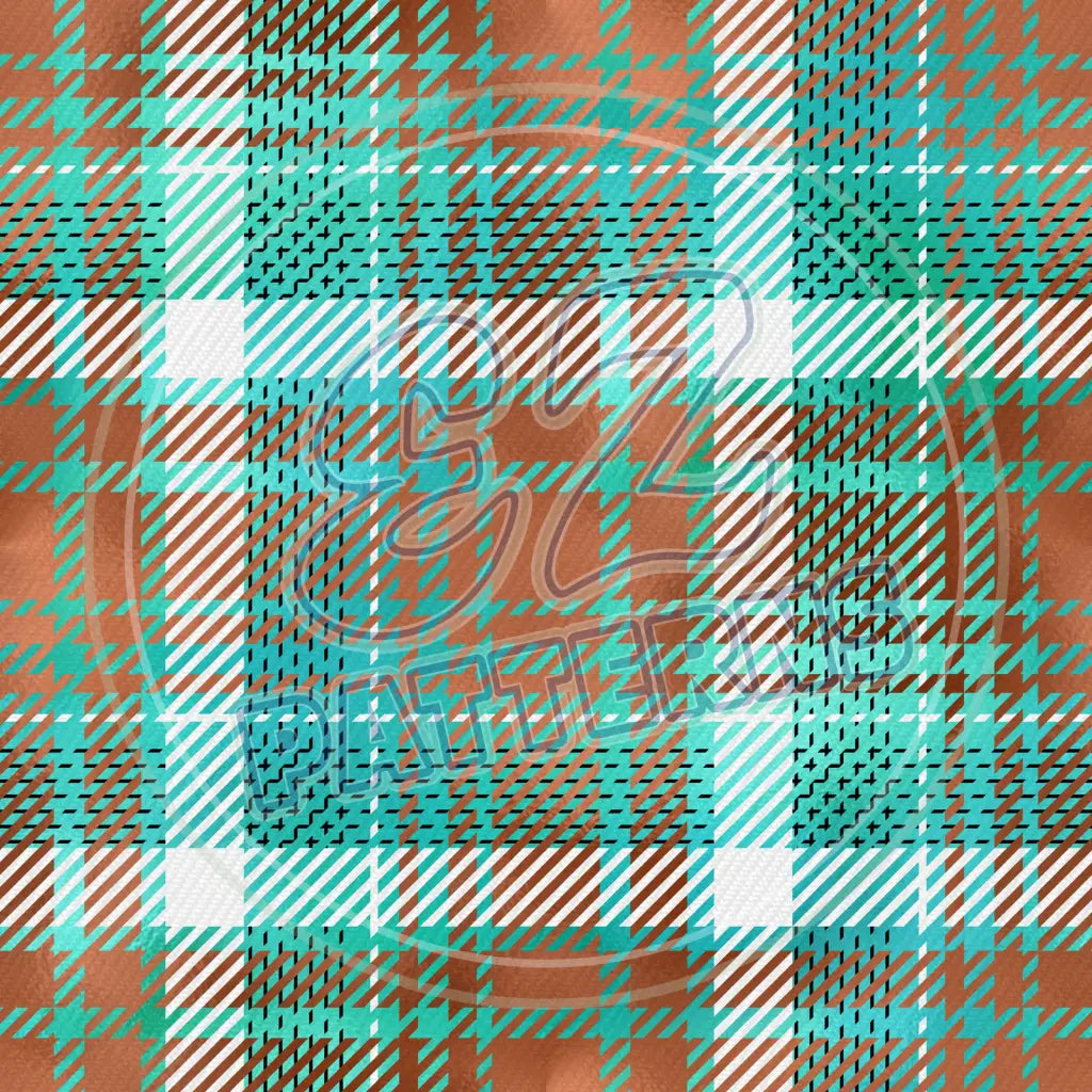 Rainbow Plaid (Printed Vinyl)