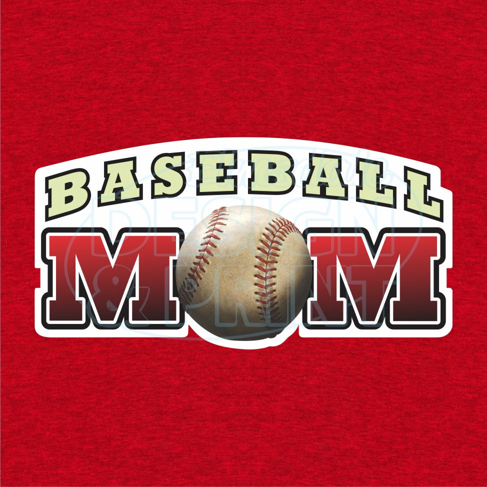 Baseball Mom T Shirt