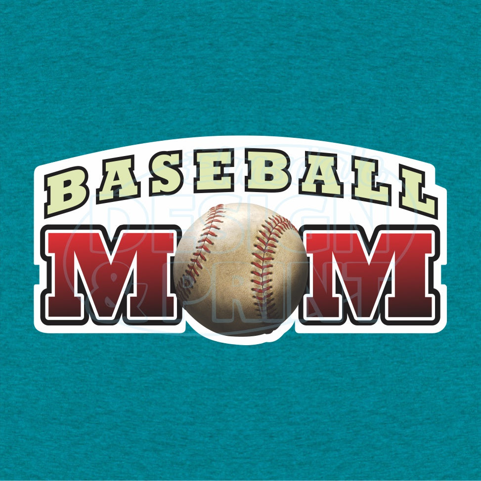 Baseball Mom T Shirt