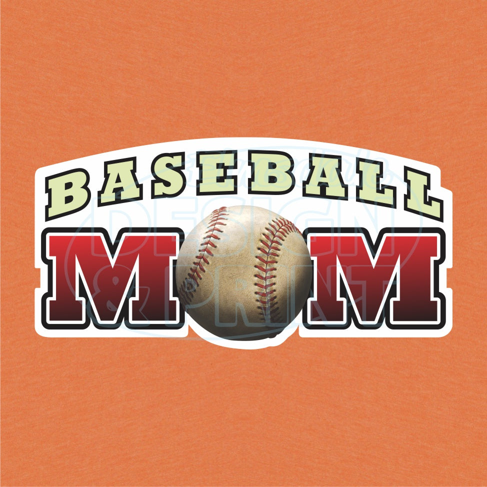 Baseball Mom T Shirt