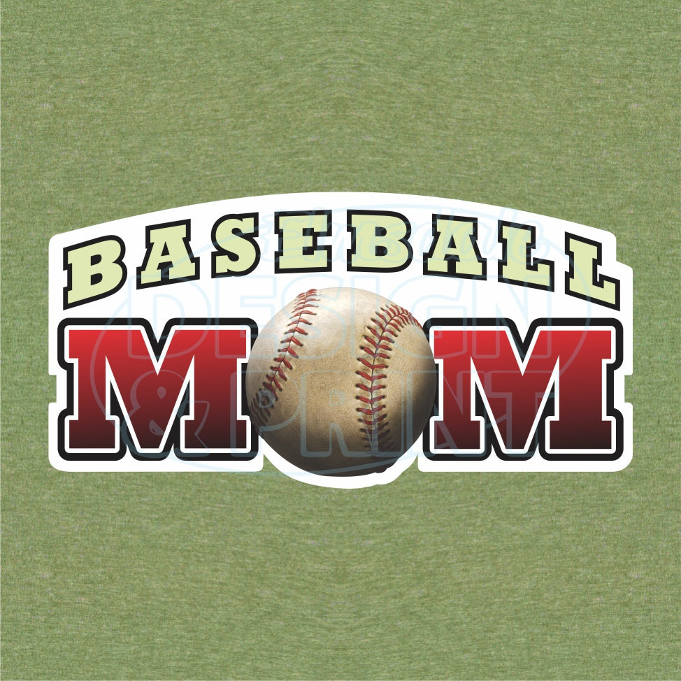 Baseball Mom T Shirt