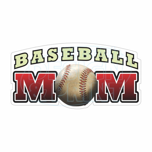 Baseball Mom License Plate