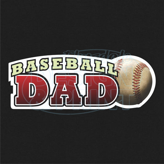 Baseball Dad T Shirt