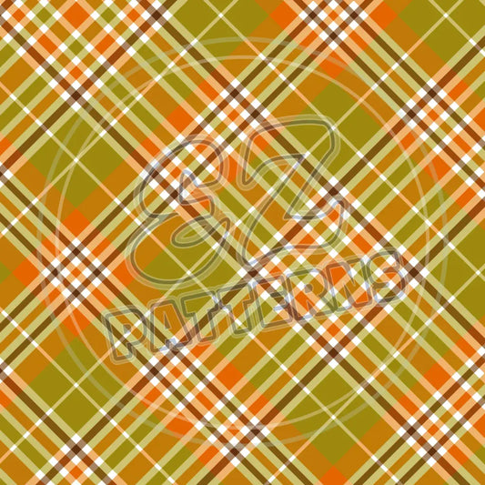 Autumn Plaid 019 Printed Pattern Vinyl