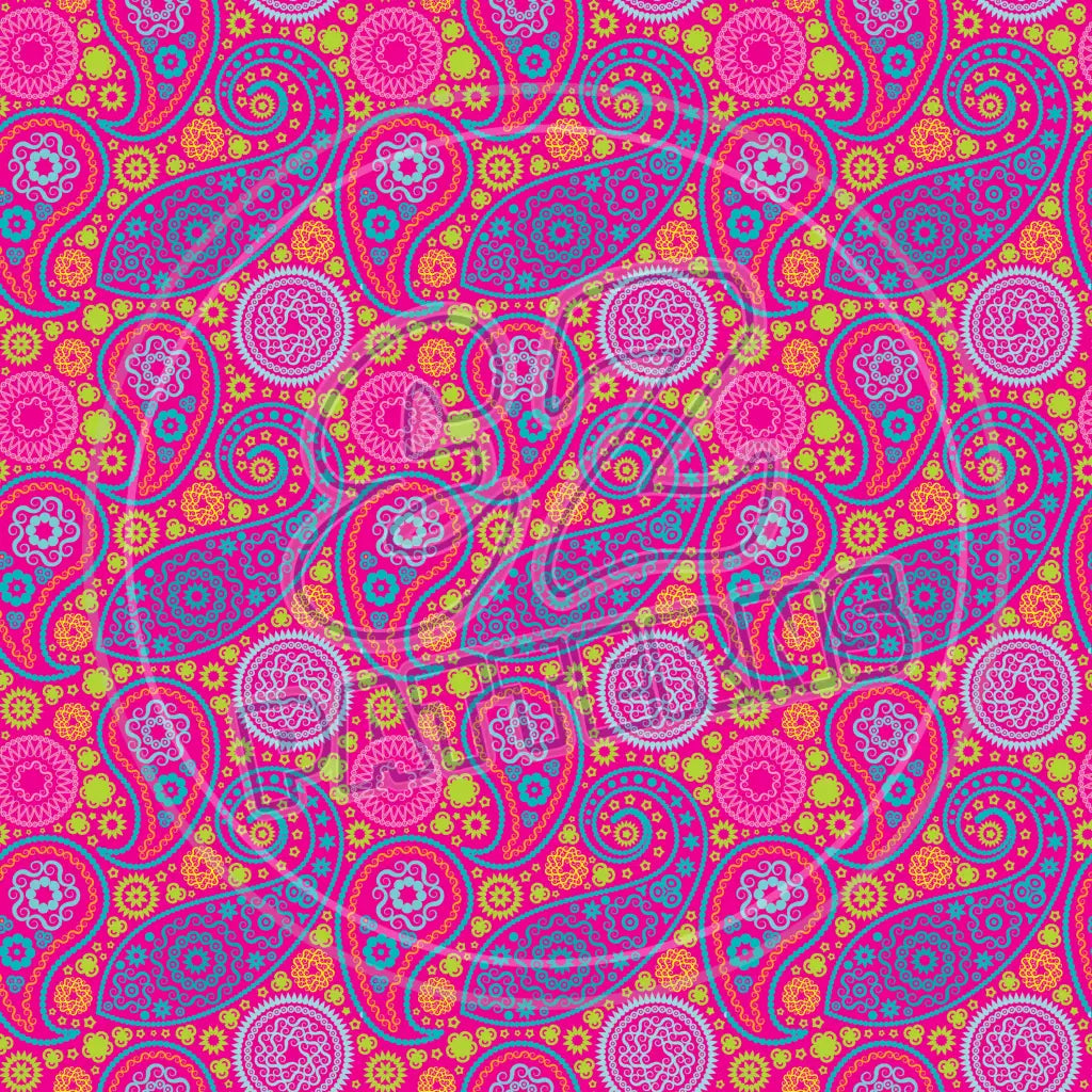 Bandana Paisley 016 Printed Pattern Vinyl