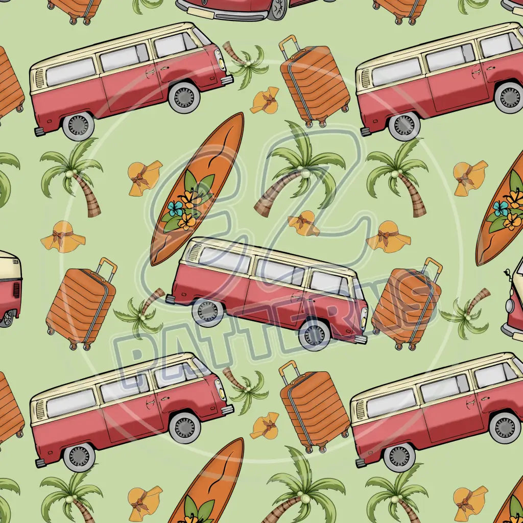 Beach Day 020 Printed Pattern Vinyl