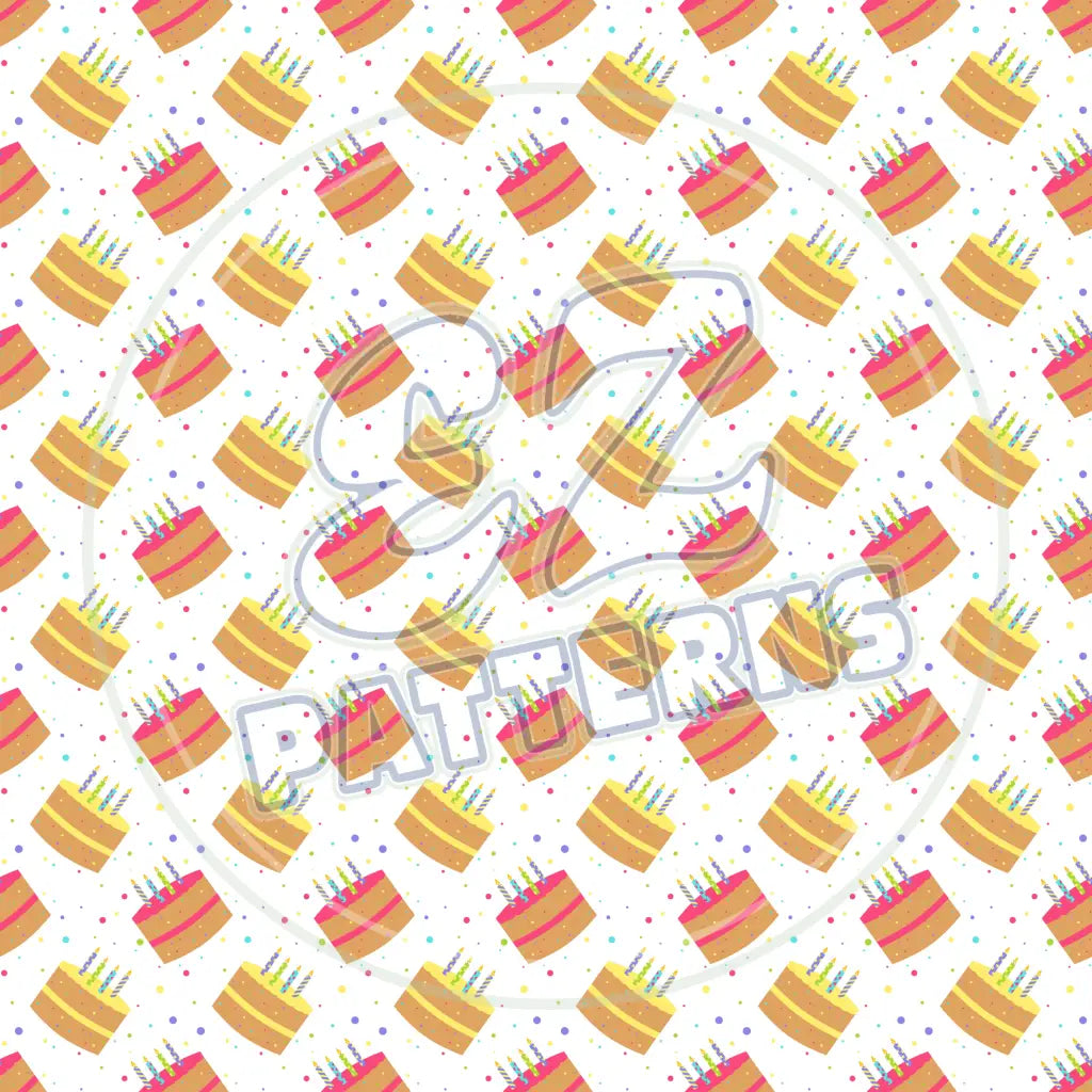 Birthday Wrap 005 Printed Pattern Vinyl