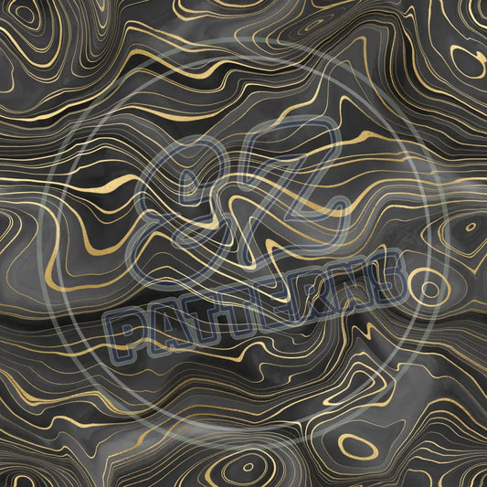 Black Gold Strata 012 Printed Pattern Vinyl