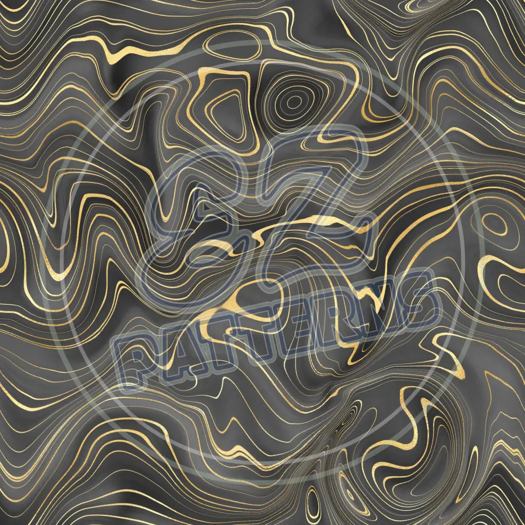 Black Gold Strata 013 Printed Pattern Vinyl