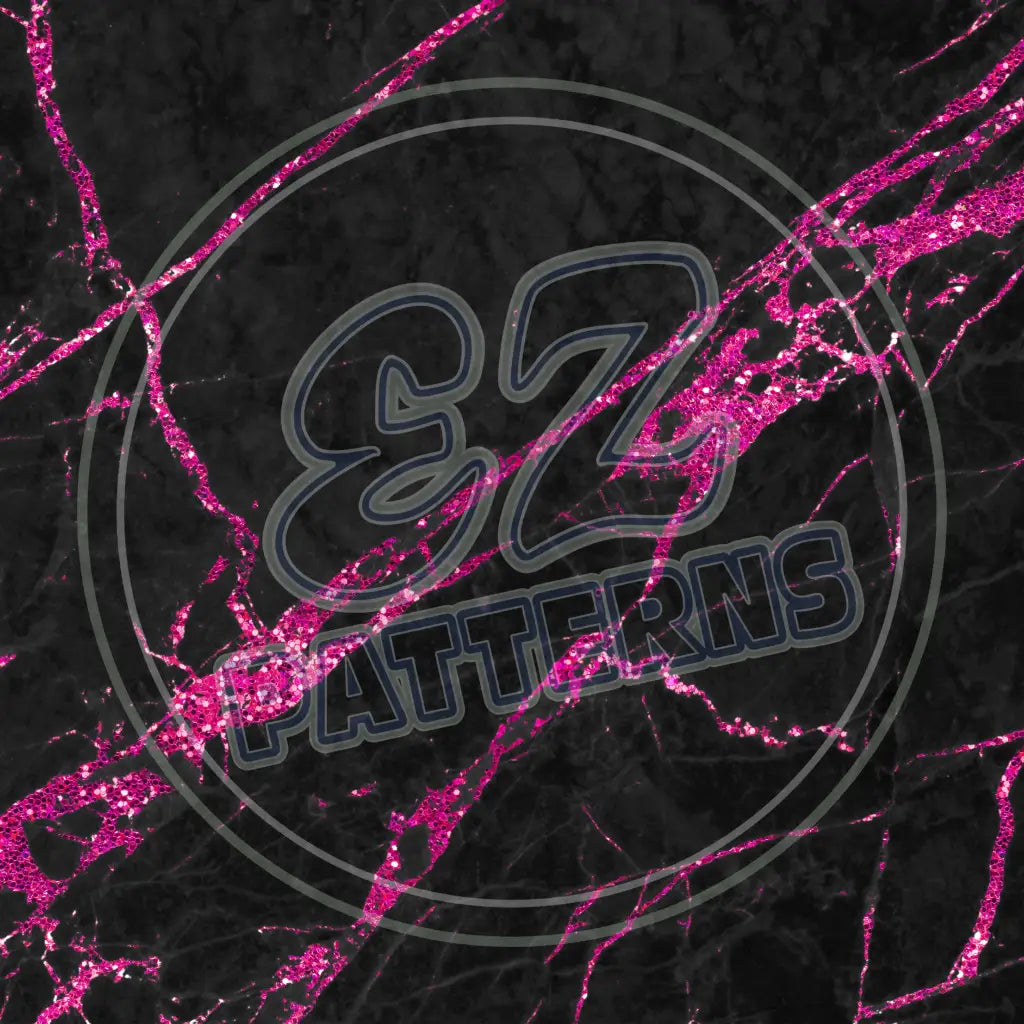 Pink & Black Marble 013 Printed Pattern Vinyl