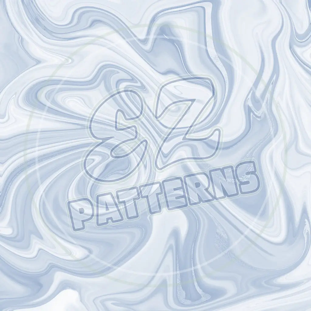 Blue Fade Pour 003 Printed Pattern Vinyl