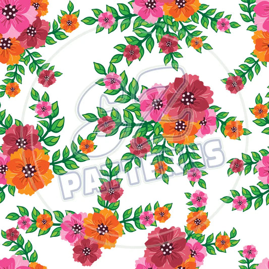 Boho Bloom 007 Printed Pattern Vinyl