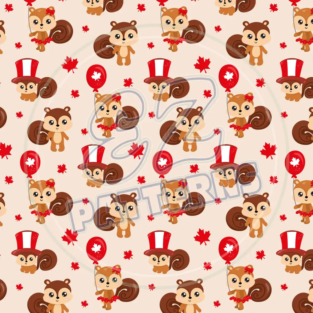 Canada Cuties 004 Printed Pattern Vinyl