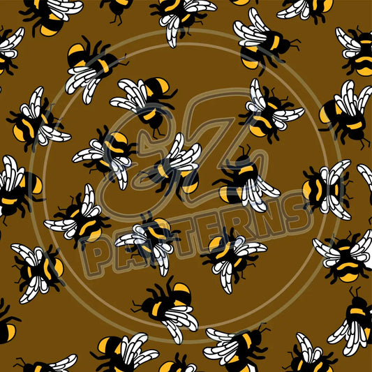 Busy Bees 008 Printed Pattern Vinyl