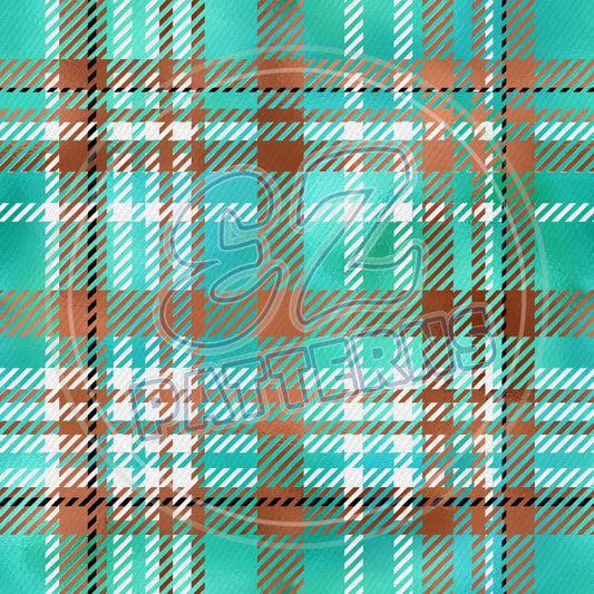 Copper Plaid 008 Printed Pattern Vinyl