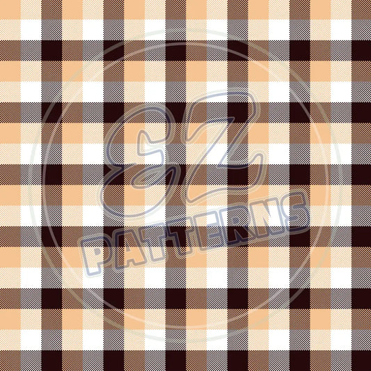 Cozy Plaid 002 - Small Pattern Printed Vinyl