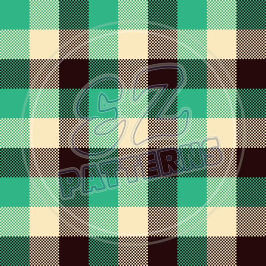 Cozy Plaid 003 Printed Pattern Vinyl