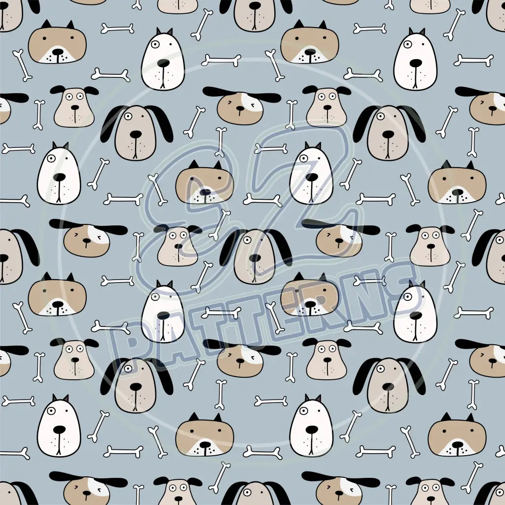 Cute Puppers 010 Printed Pattern Vinyl