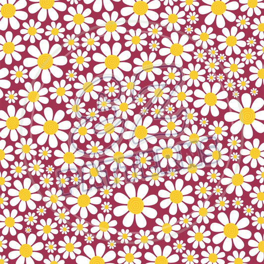 Daisy Crazy 005 Printed Pattern Vinyl