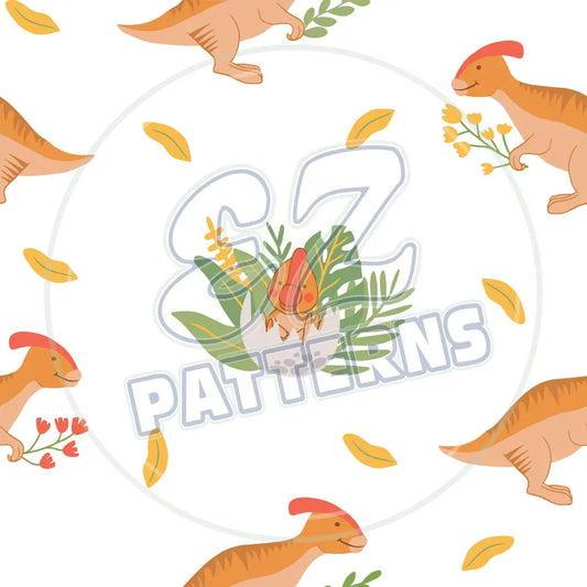 Dino World 001 Printed Pattern Vinyl