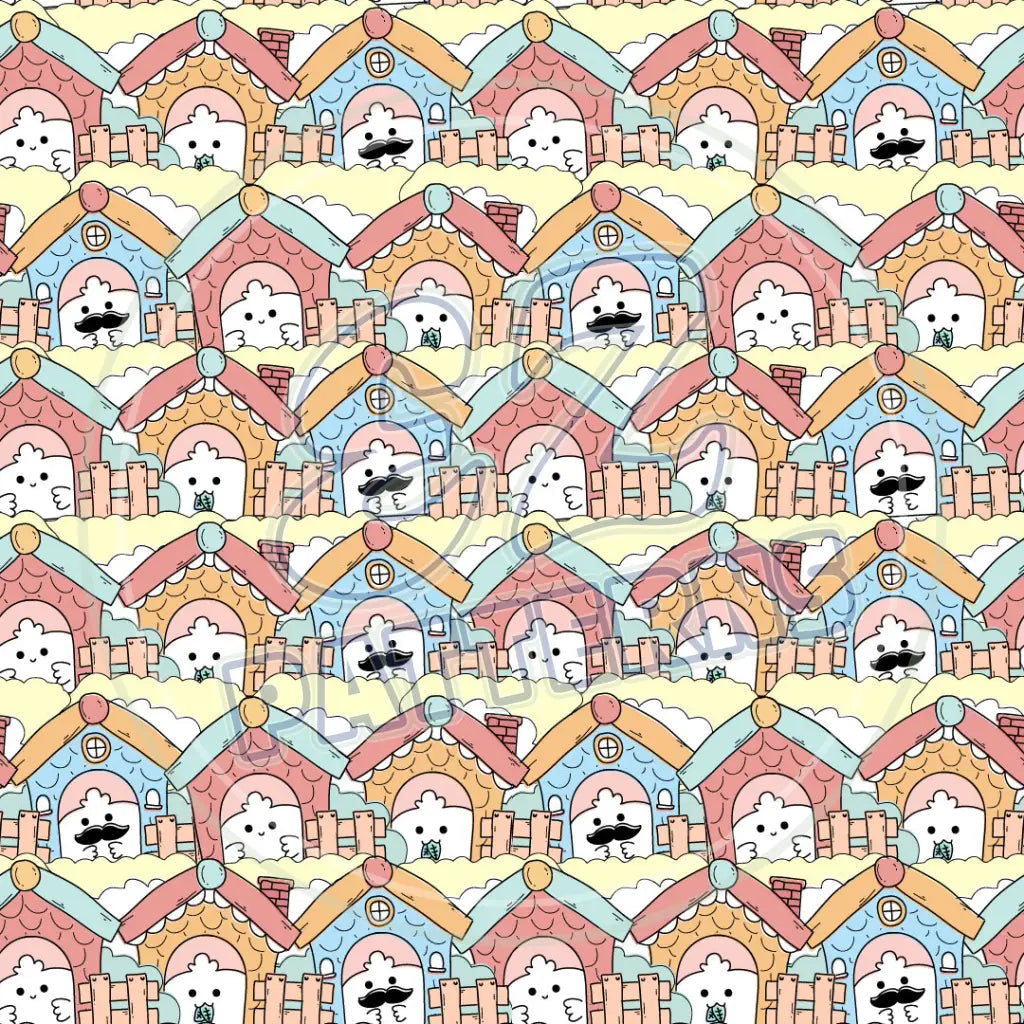 Dumpling Dudes 006 Printed Pattern Vinyl