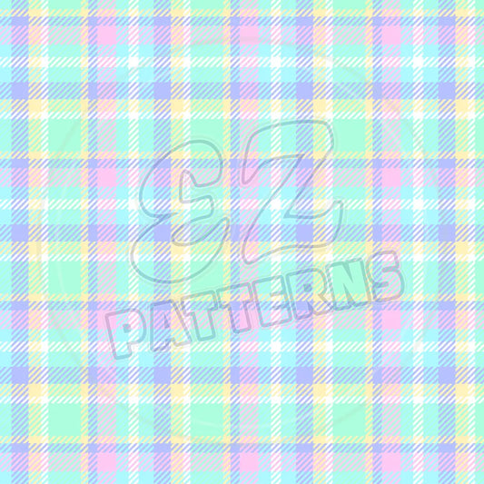 Easter Plaid 001 Printed Pattern Vinyl