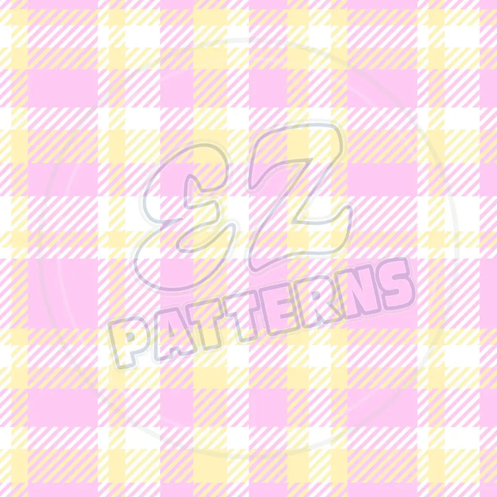 Easter Plaid 006 Printed Pattern Vinyl