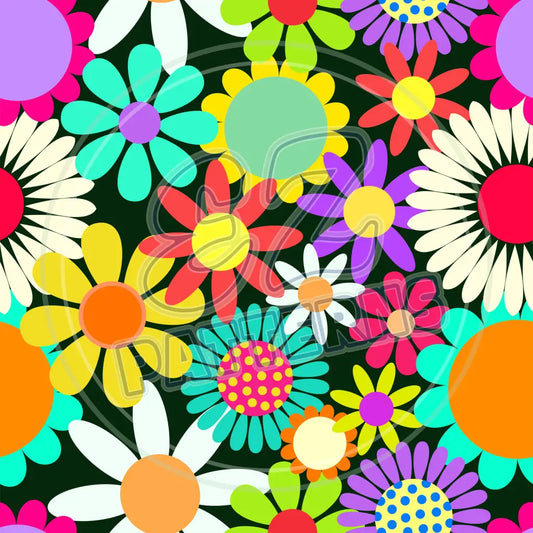 Flower Power 008 Printed Pattern Vinyl