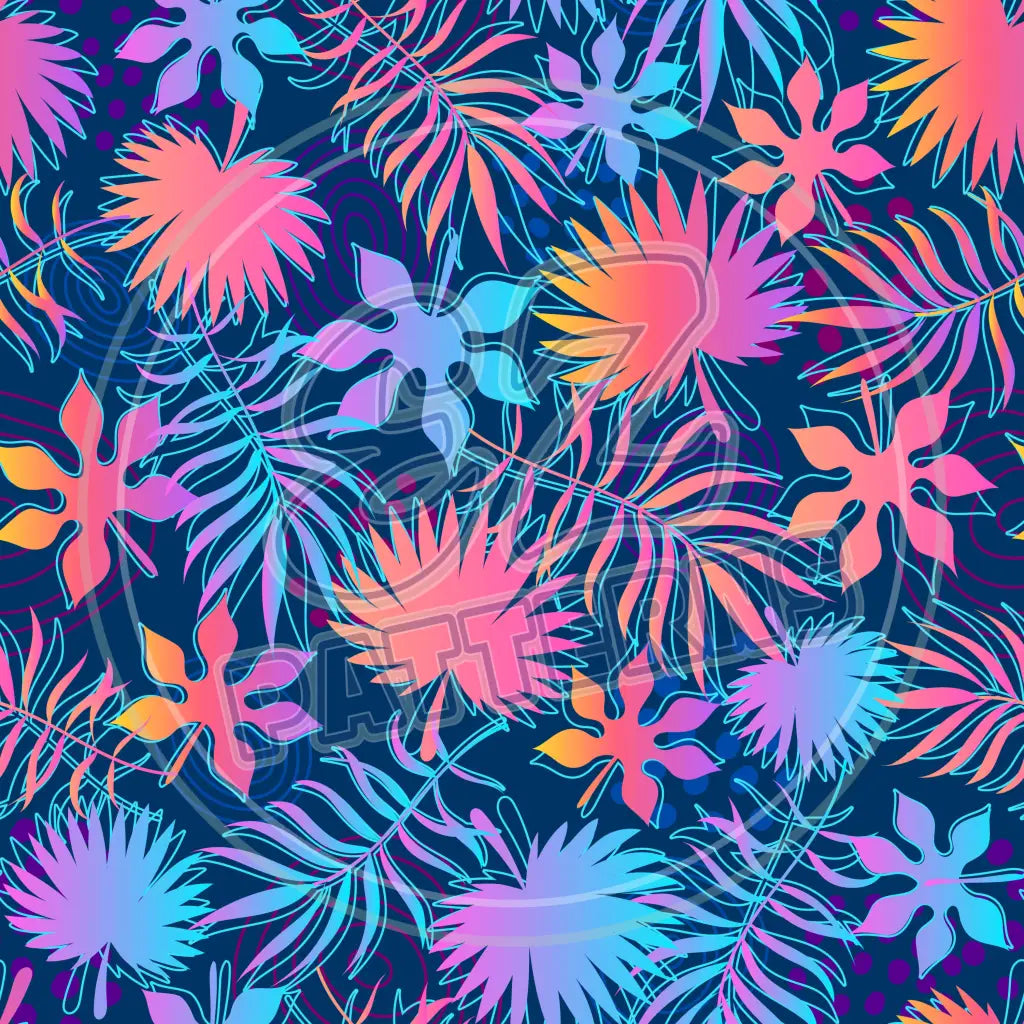 Glam Tropics 007 Printed Pattern Vinyl