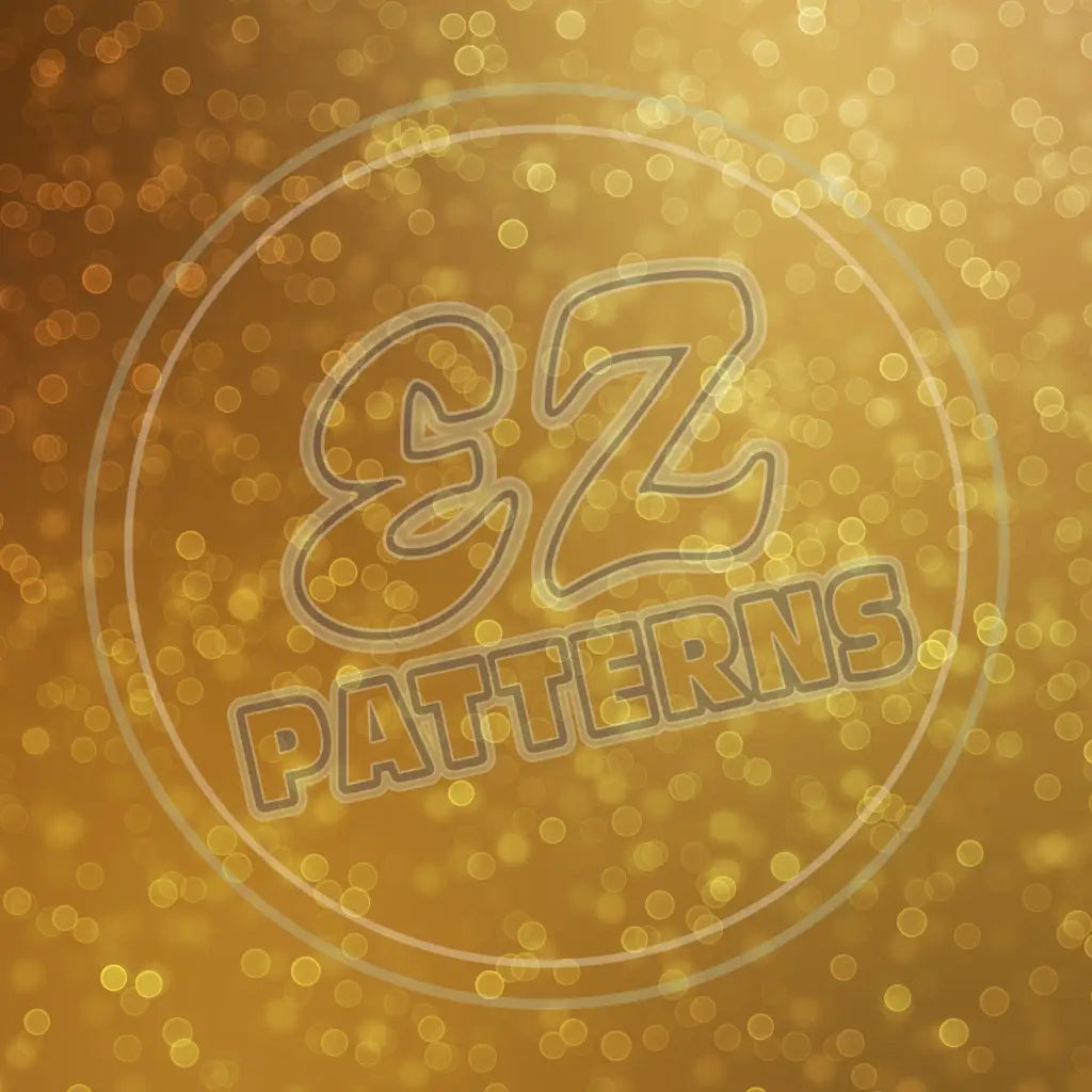 Gold Bokeh 002 Printed Pattern Vinyl