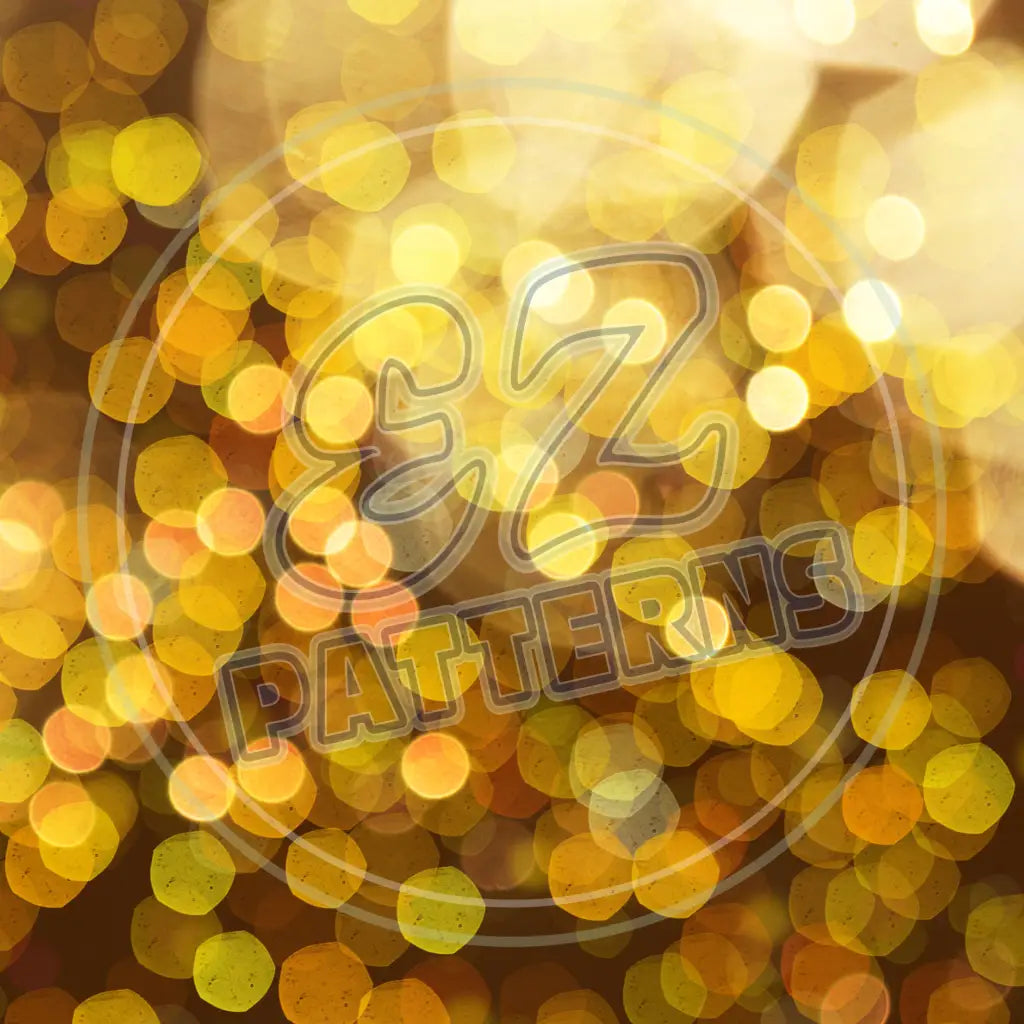 Gold Bokeh 010 Printed Pattern Vinyl