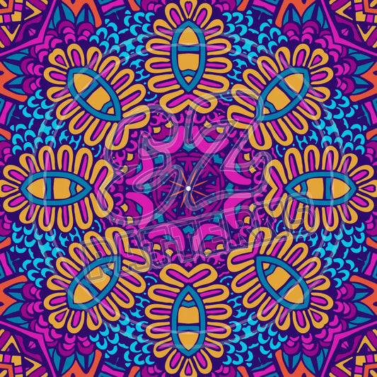 Hippie Gypsy 007 Printed Pattern Vinyl