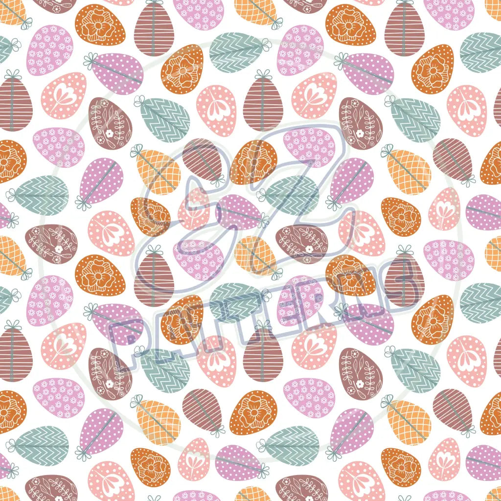 Hoppy Easter 012 Printed Pattern Vinyl