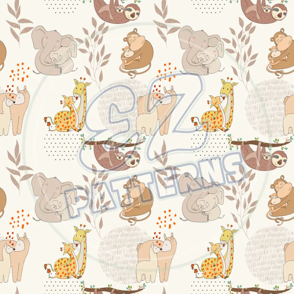 Jungle Mommies 009 Printed Pattern Vinyl