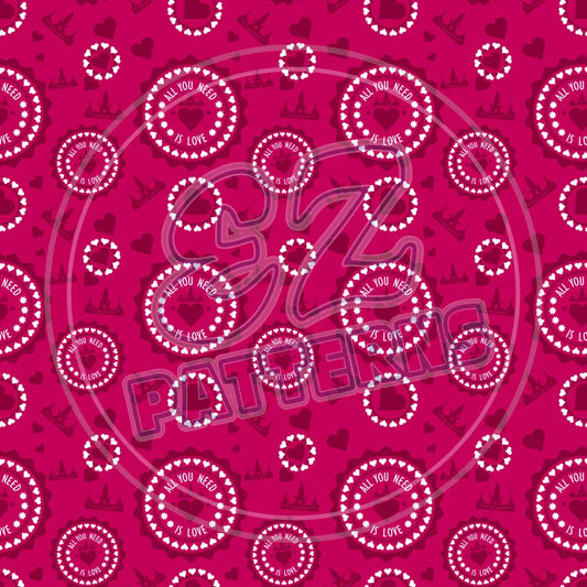 Magical Magenta 003 Printed Pattern Vinyl