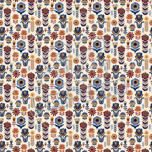 Modern Folk 006 Printed Pattern Vinyl