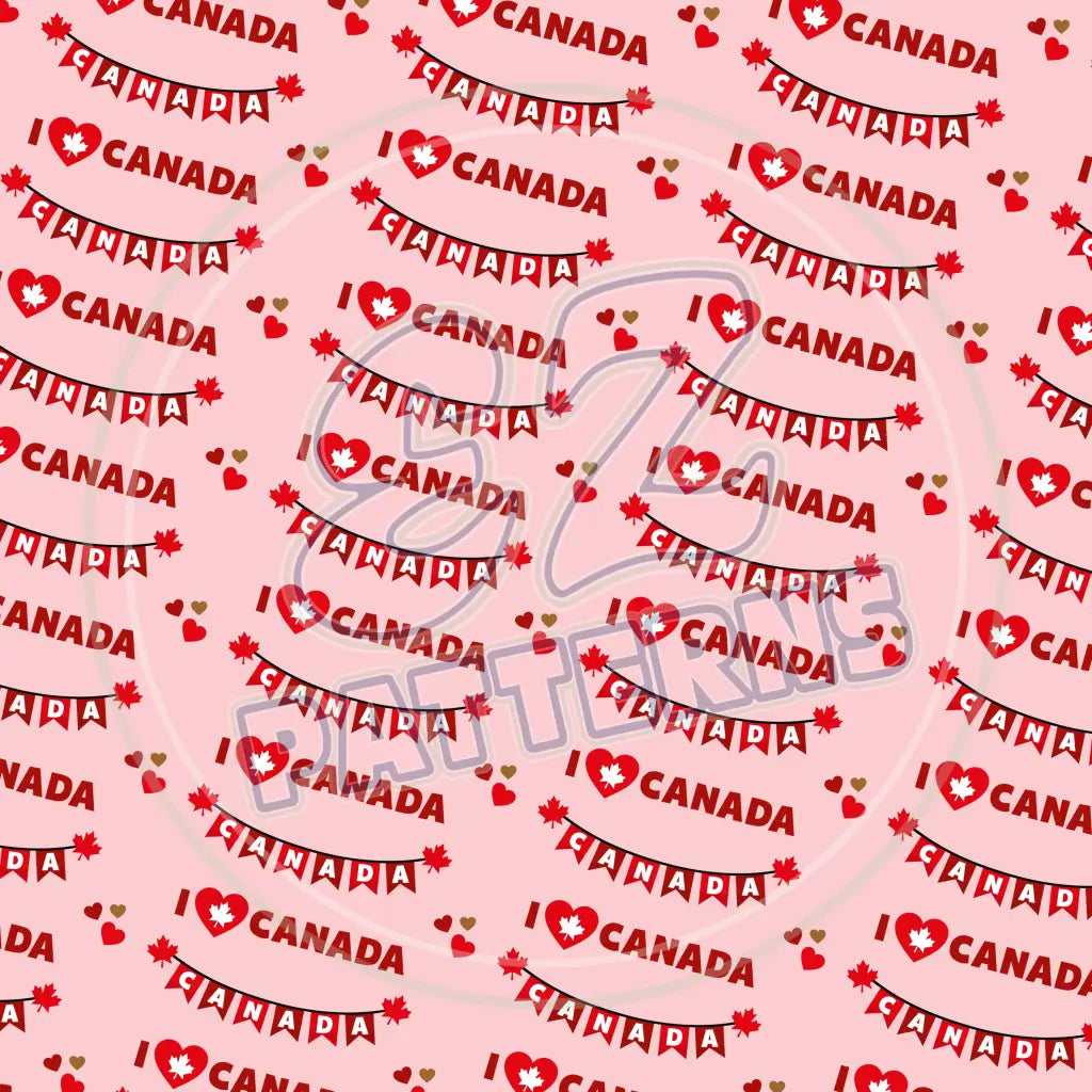 Oh Canada 010 Printed Pattern Vinyl