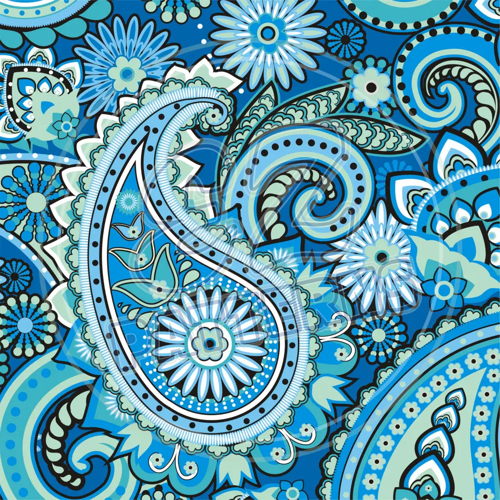 Paisley Dreamer 007 Printed Pattern Vinyl