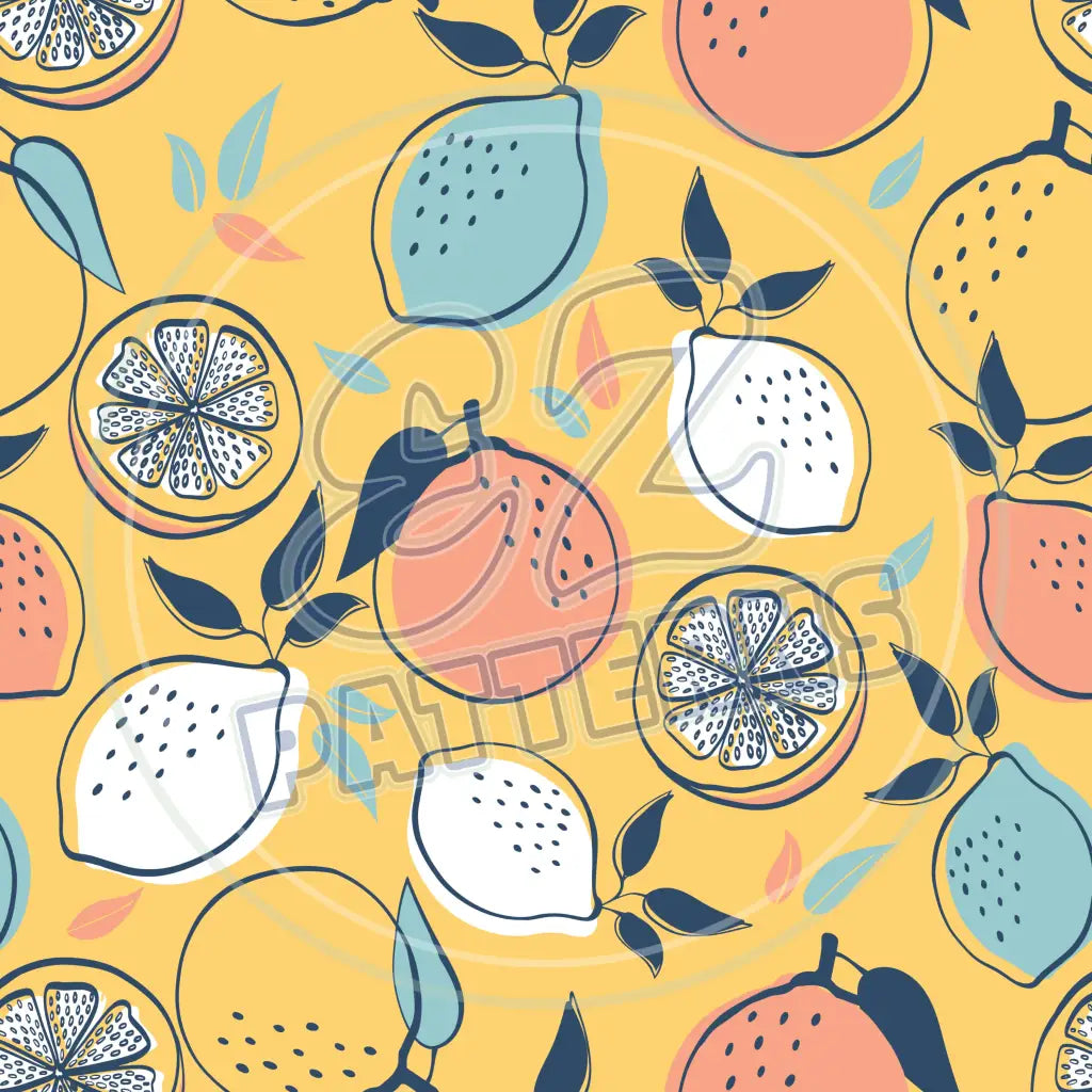 Passion Fruit 011 Printed Pattern Vinyl