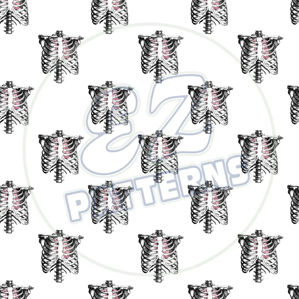 Pink Black Goth 012 Printed Pattern Vinyl