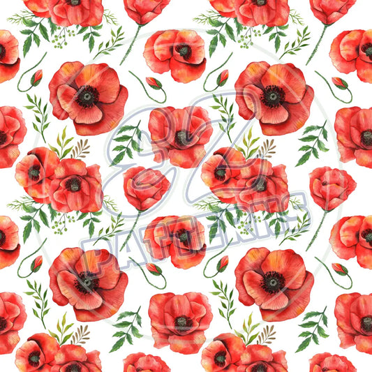 Poppy Meadows 005 Printed Pattern Vinyl