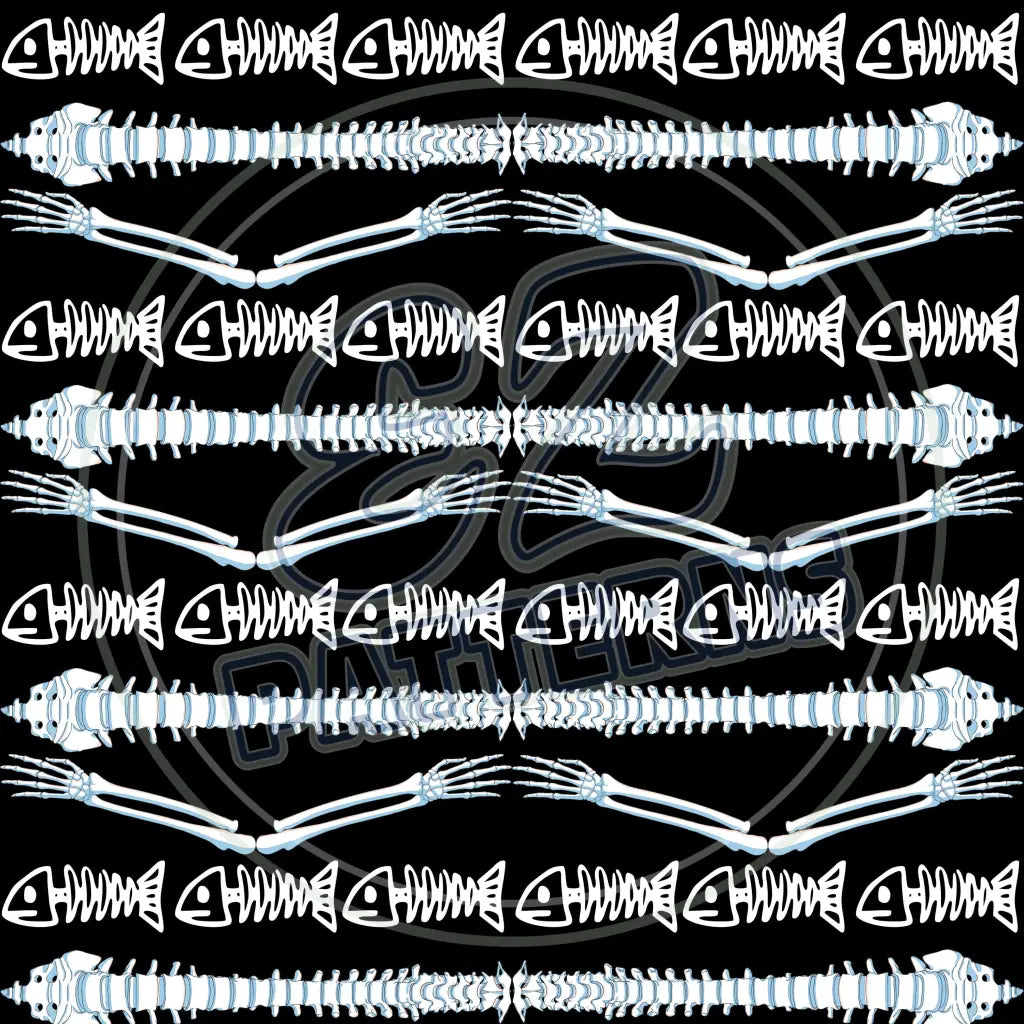 Rack Of Bones 008 Printed Pattern Vinyl