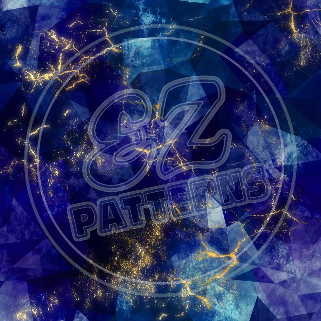 Sapphire Gold 017 Printed Pattern Vinyl