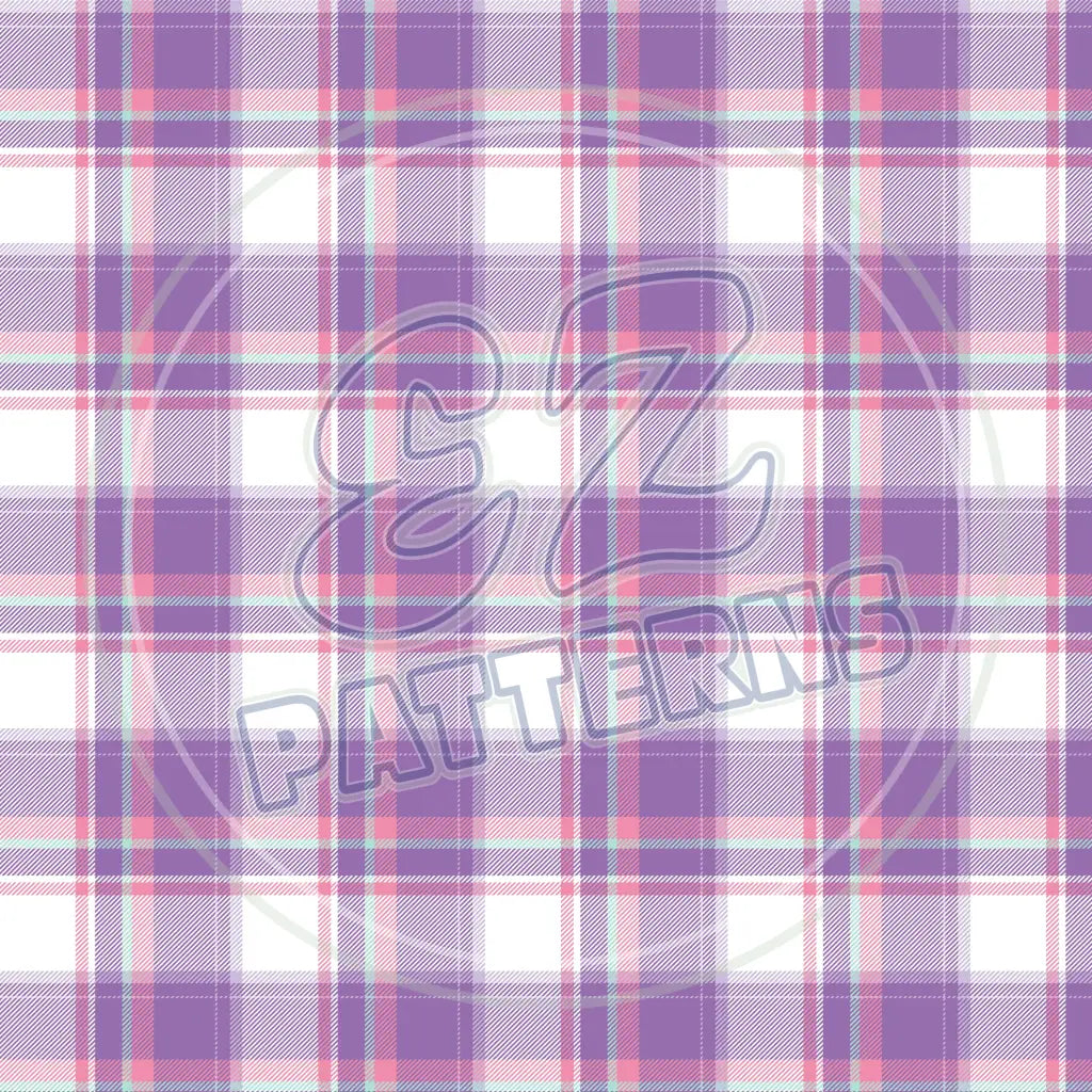 Spring Plaid 011 Printed Pattern Vinyl