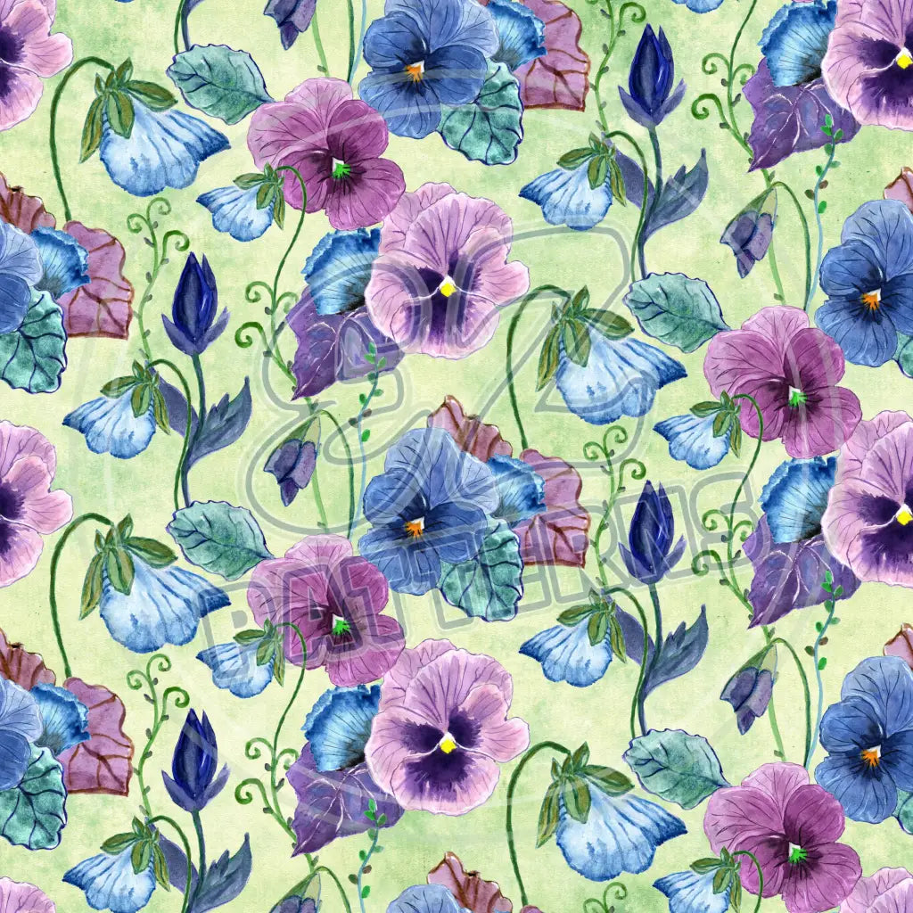 Summer Garden 010 Printed Pattern Vinyl