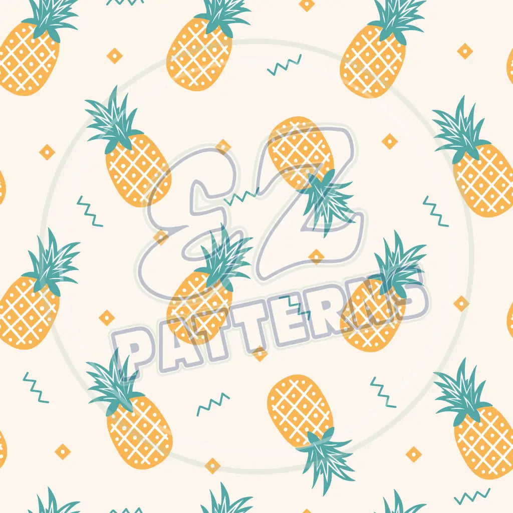 Tropical Kitties 003 Printed Pattern Vinyl